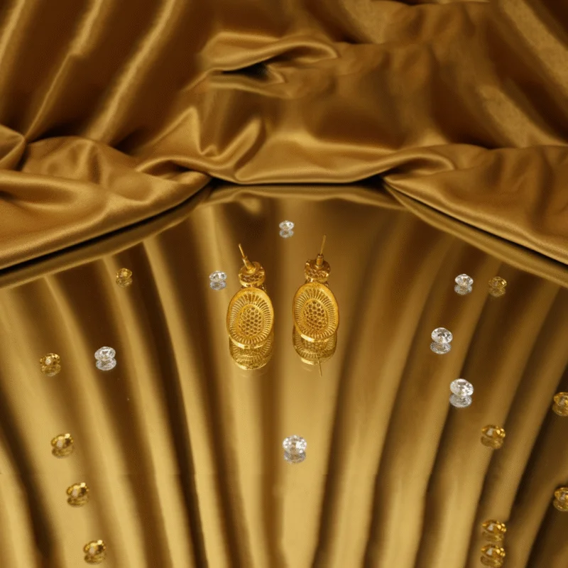 Elegant 21 Karat Gold “Arabesque Charm” Set (3.5 Tola) - Image 4